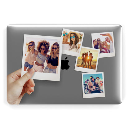 Hand Holding Photo Montage Upload Apple MacBook Case