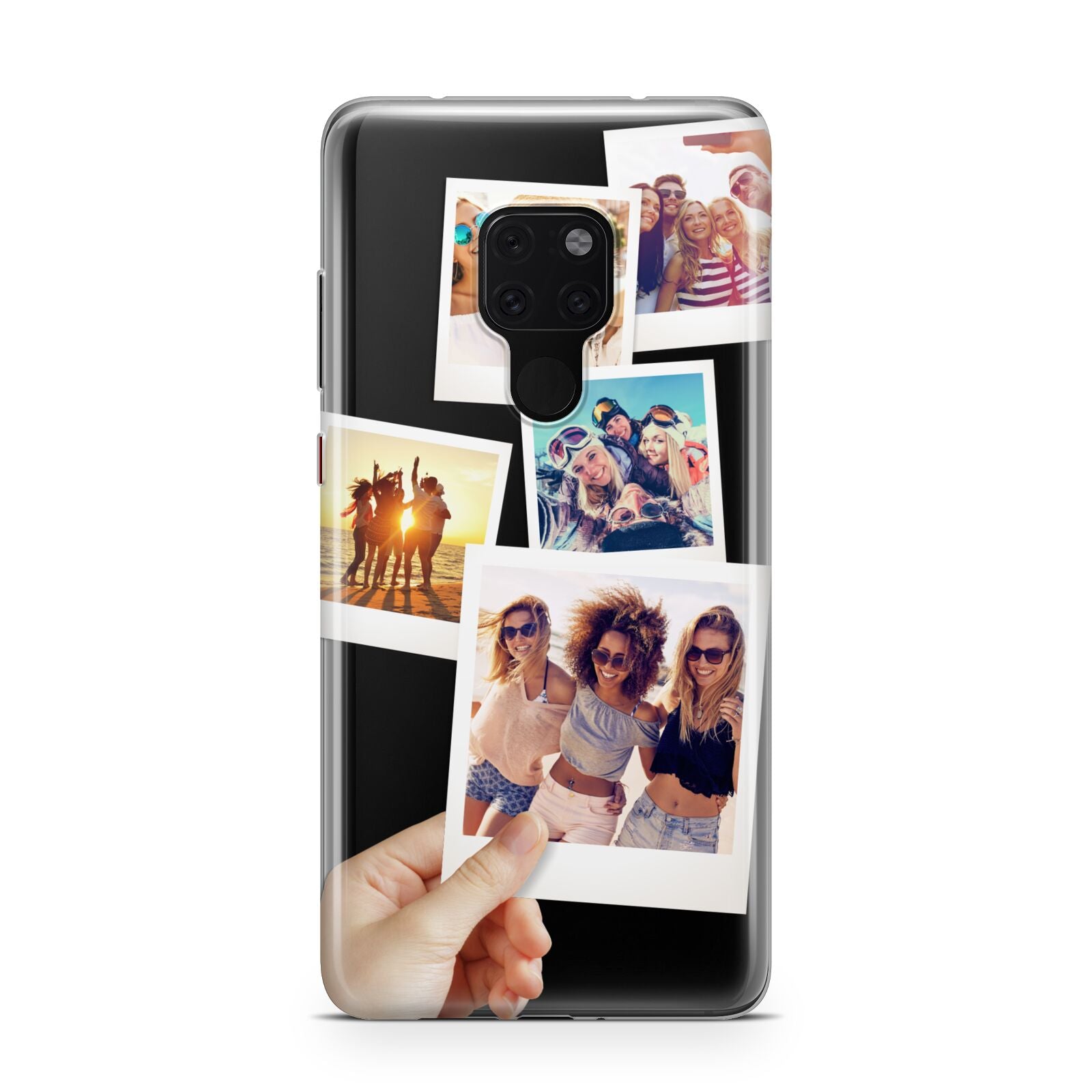 Hand Holding Photo Montage Upload Huawei Mate 20 Phone Case
