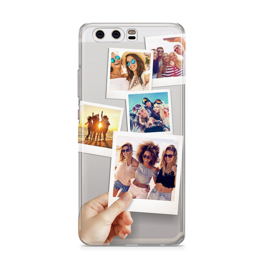 Hand Holding Photo Montage Upload Huawei P10 Phone Case