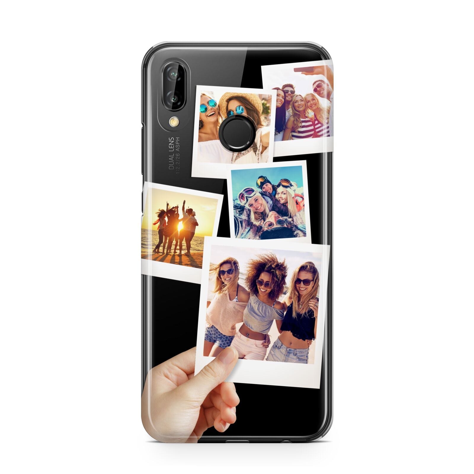 Hand Holding Photo Montage Upload Huawei P20 Lite Phone Case