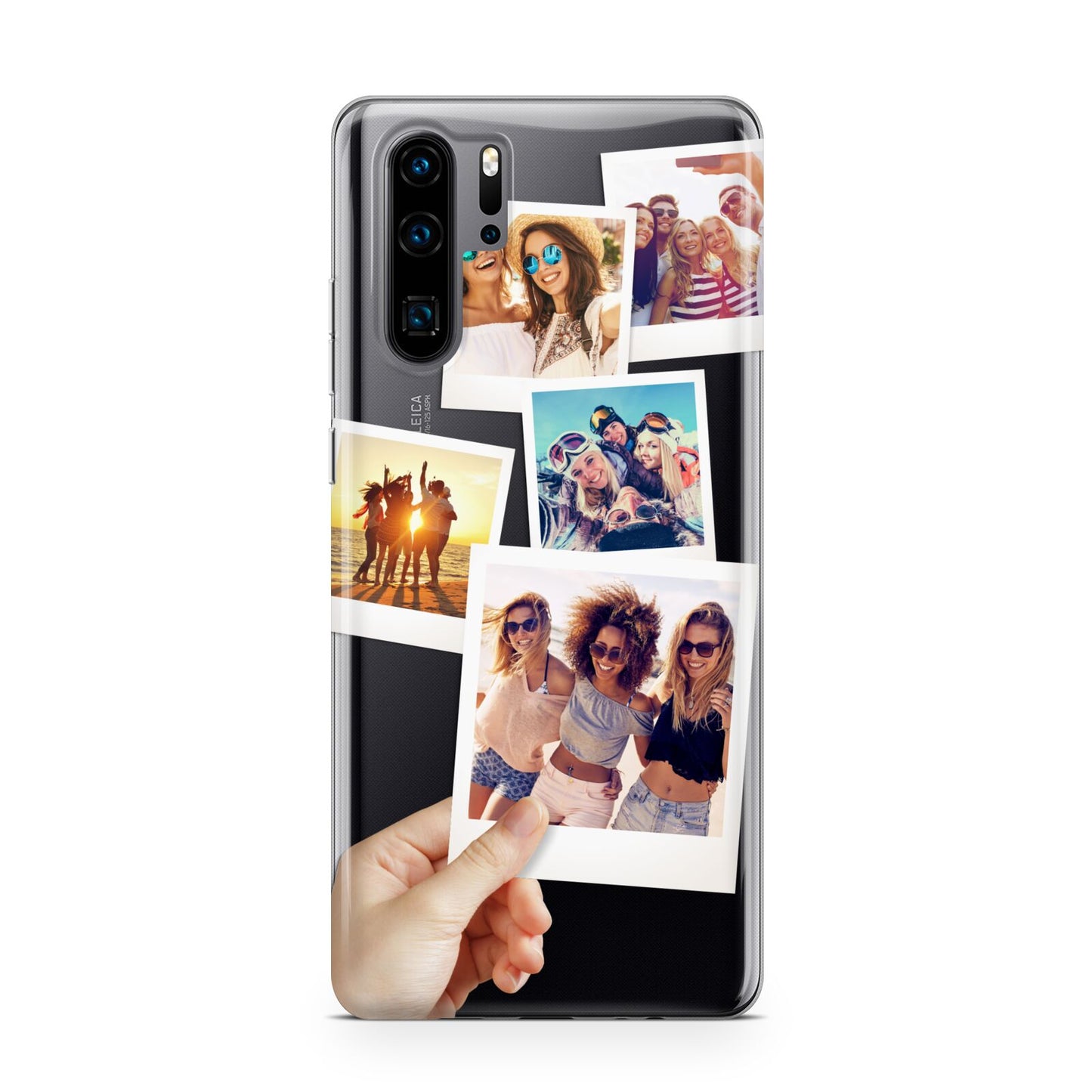 Hand Holding Photo Montage Upload Huawei P30 Pro Phone Case