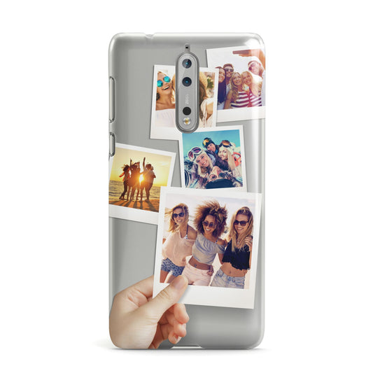 Hand Holding Photo Montage Upload Nokia Case