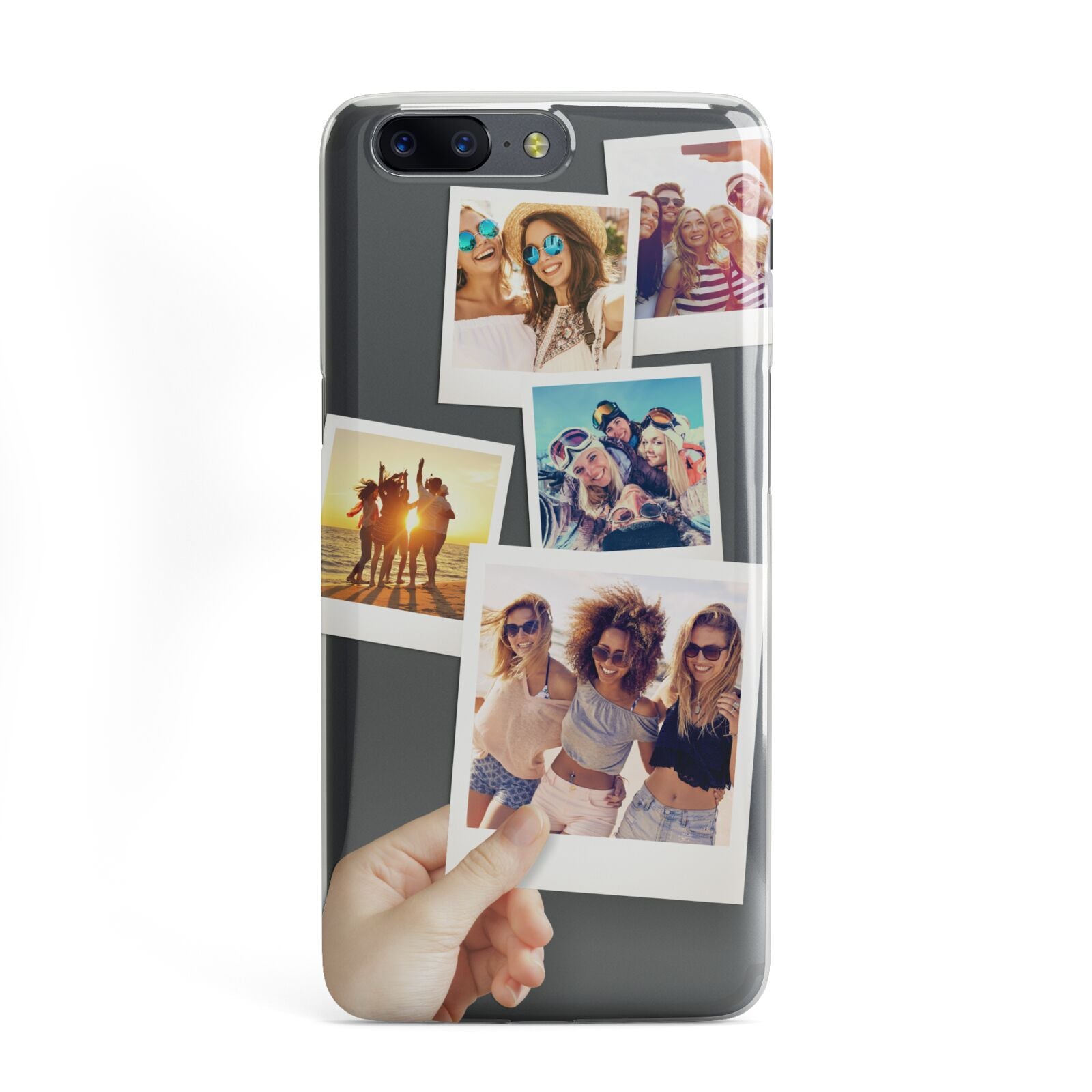 Hand Holding Photo Montage Upload OnePlus Case