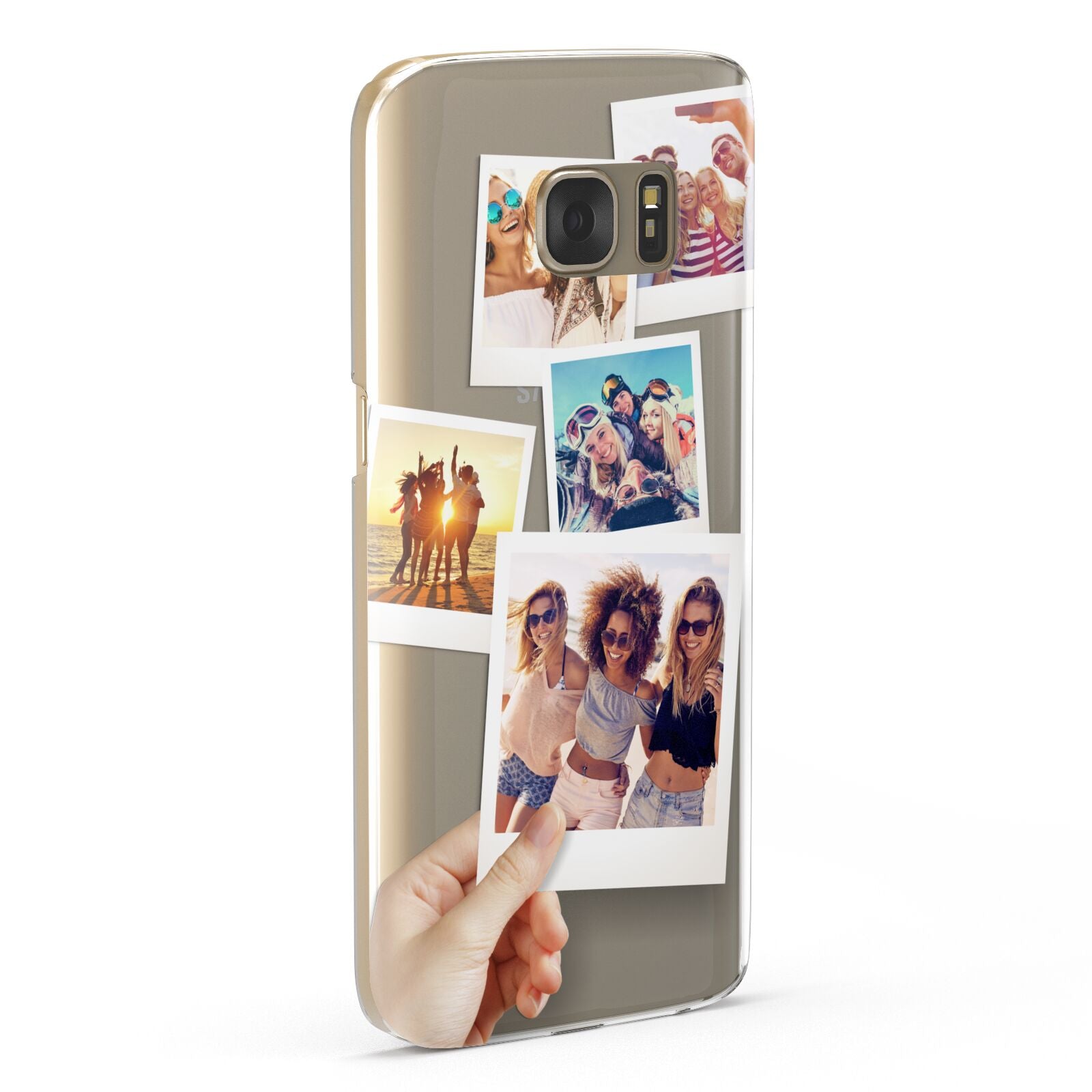 Hand Holding Photo Montage Upload Samsung Galaxy Case Fourty Five Degrees