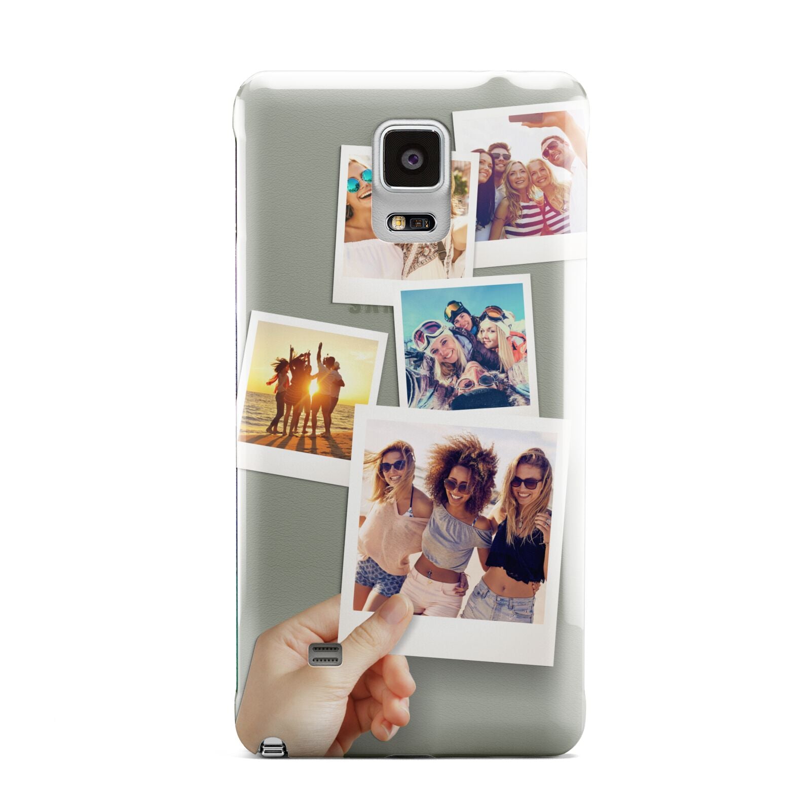 Hand Holding Photo Montage Upload Samsung Galaxy Note 4 Case