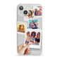 Hand Holding Photo Montage Upload iPhone 13 Clear Bumper Case
