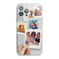Hand Holding Photo Montage Upload iPhone 13 Pro Max TPU Impact Case with White Edges
