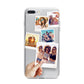 Hand Holding Photo Montage Upload iPhone 7 Plus Bumper Case on Silver iPhone