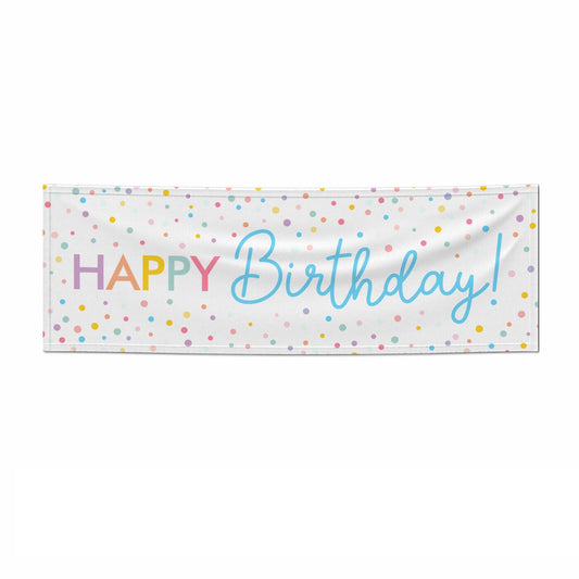 Happy Birthday 6x2 Paper Banner