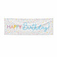 Happy Birthday 6x2 Vinly Banner with Grommets
