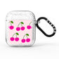 Happy Cherry AirPods Glitter Case