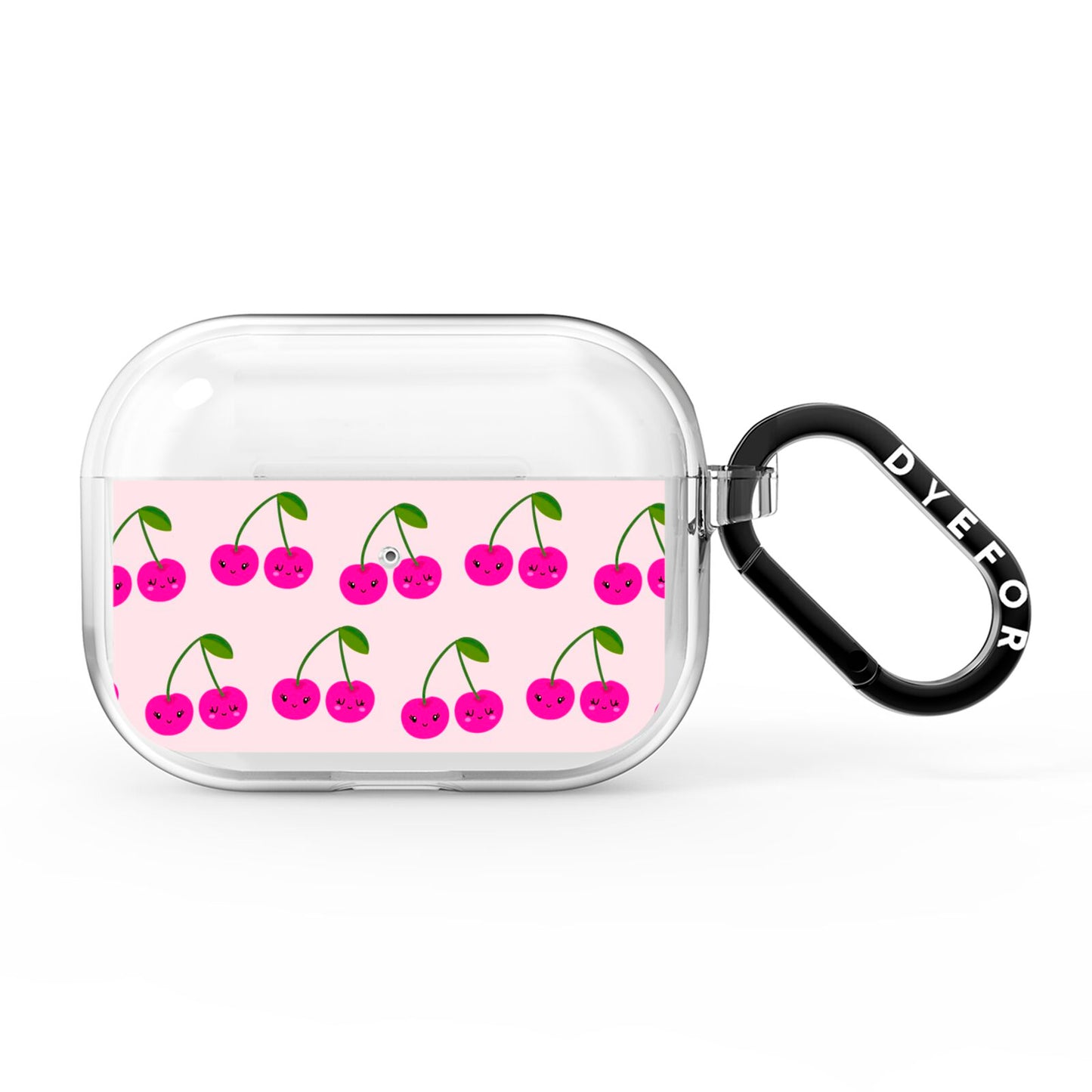Happy Cherry AirPods Pro Clear Case