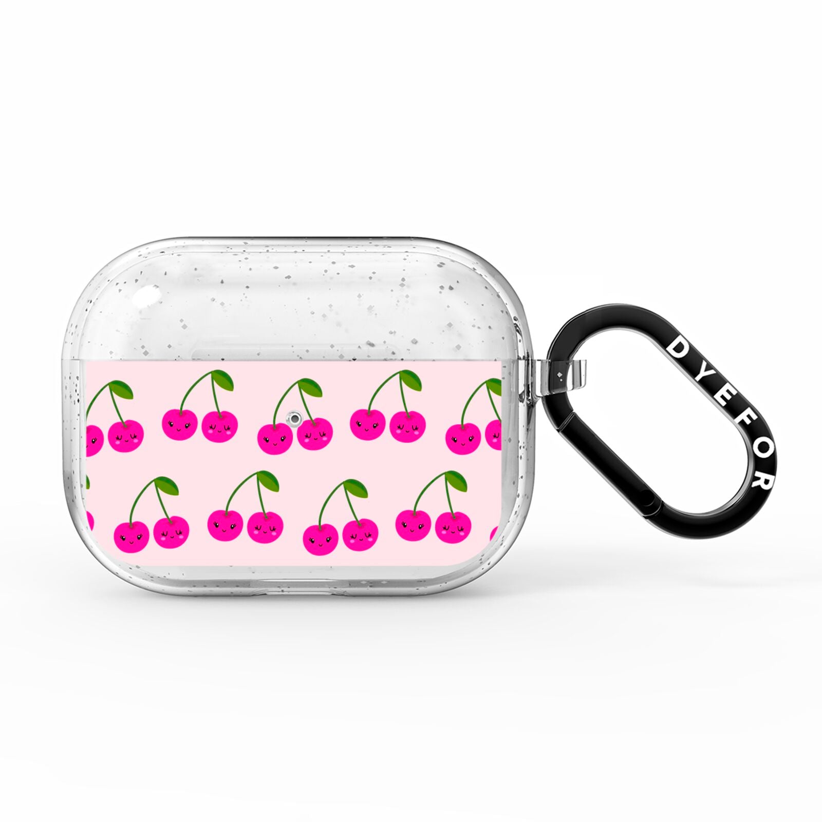 Happy Cherry AirPods Pro Glitter Case