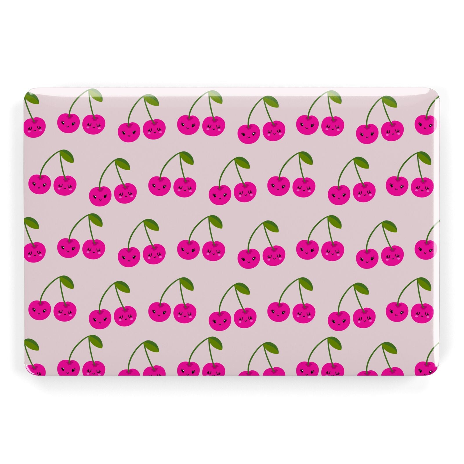 Happy Cherry Apple MacBook Case