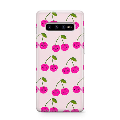 Happy Cherry Samsung Galaxy S10 Case