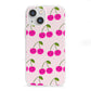 Happy Cherry iPhone 13 Mini Clear Bumper Case