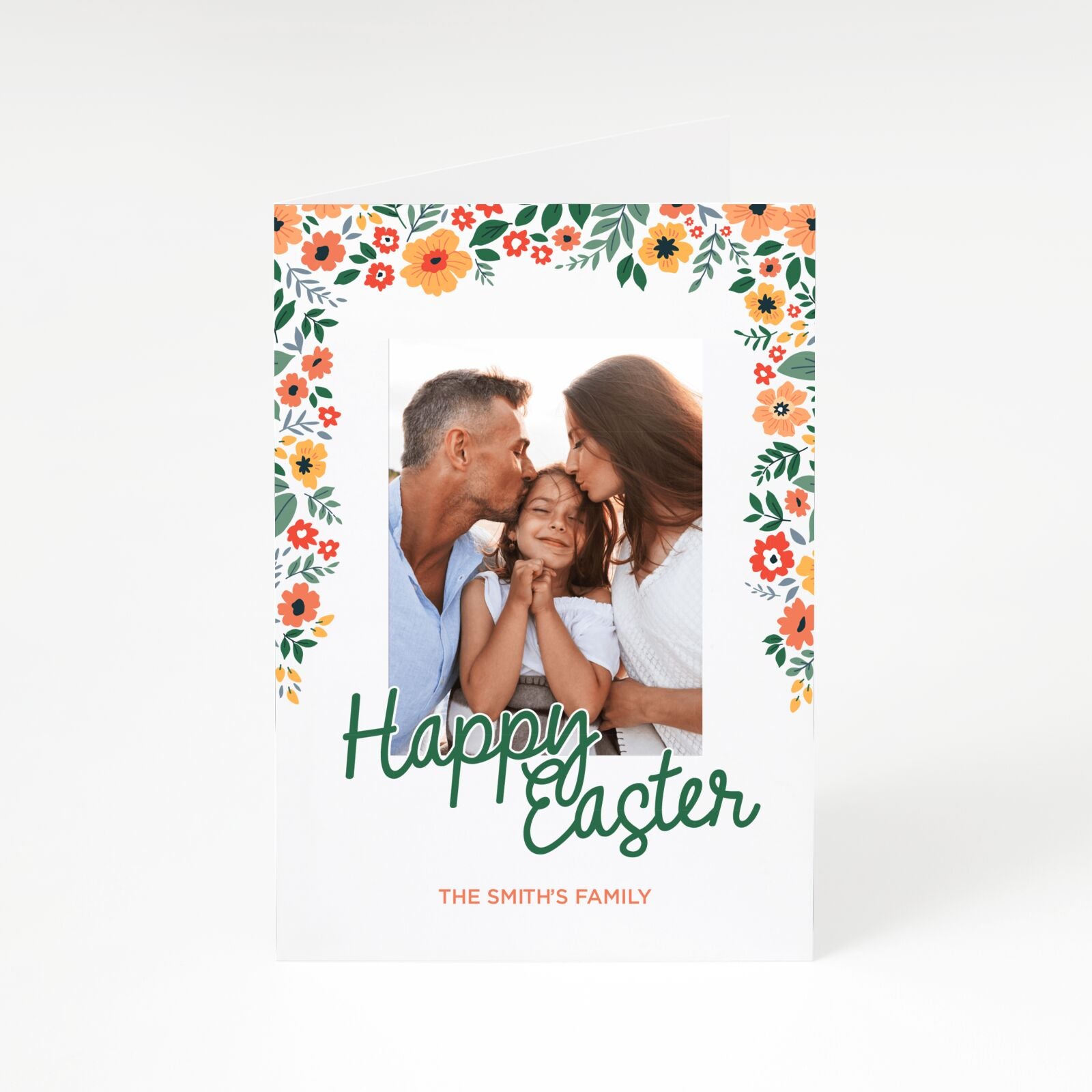 Happy Easter Photo A5 Greetings Card