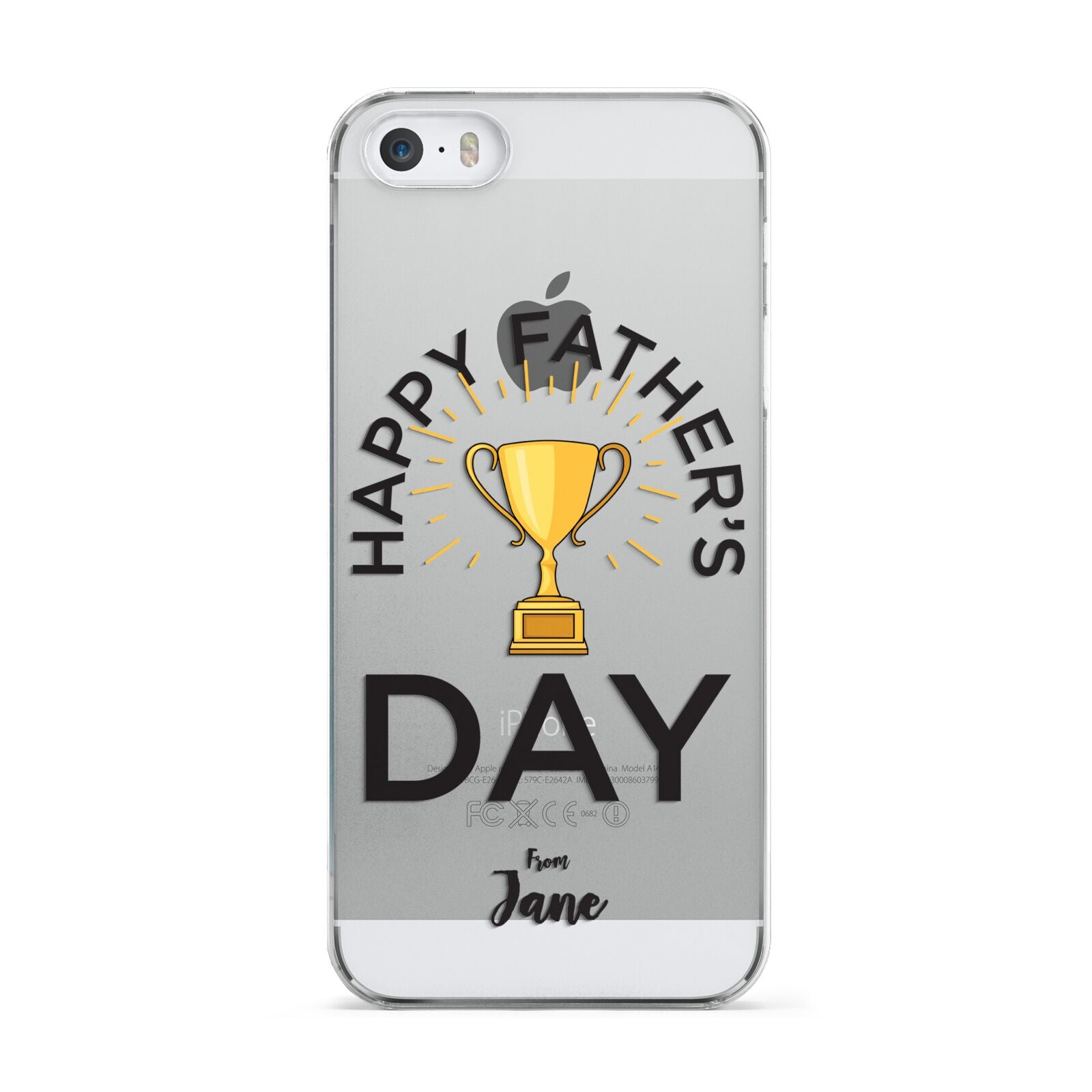 Happy Fathers Day Apple iPhone 5 Case