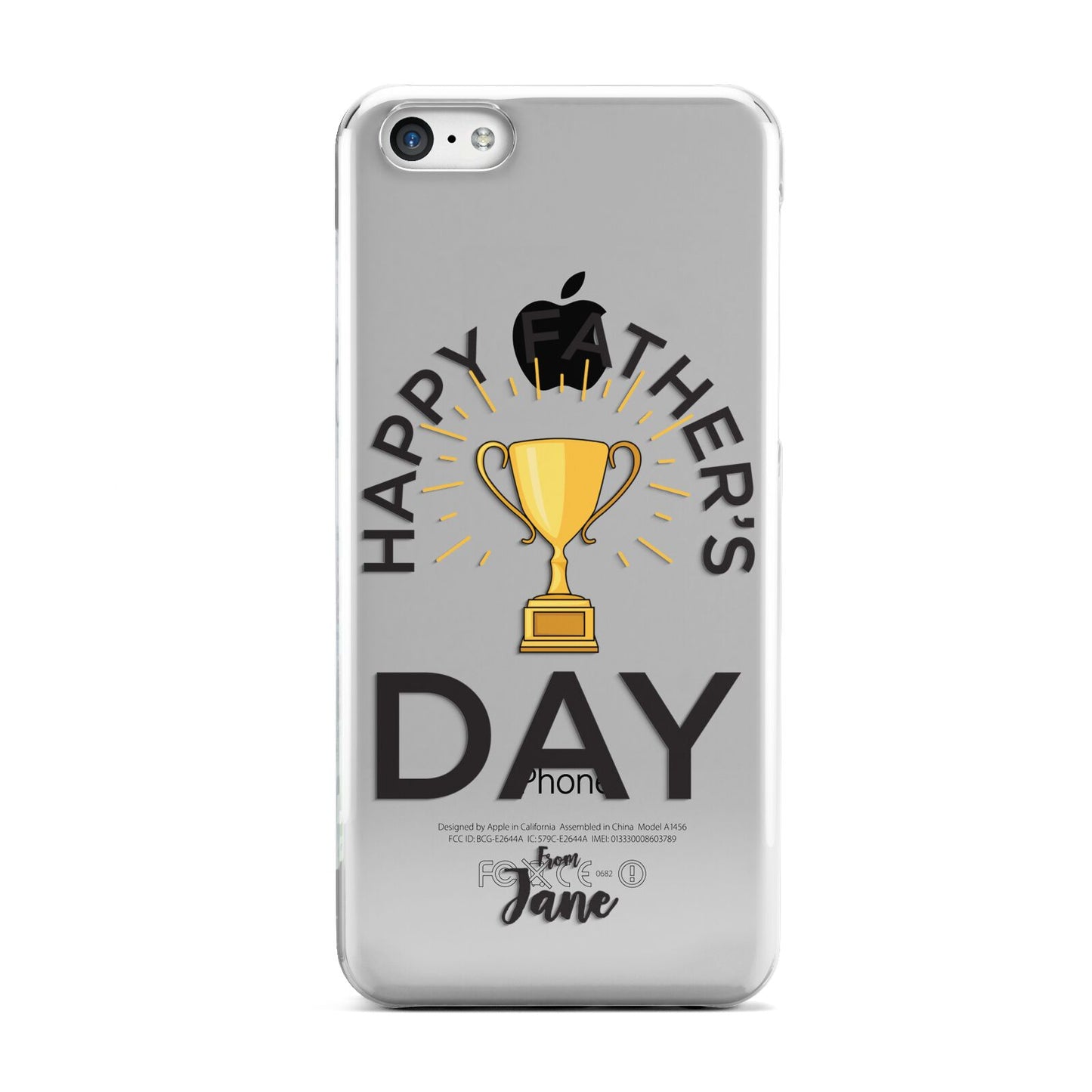 Happy Fathers Day Apple iPhone 5c Case