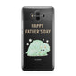 Happy Fathers Day Custom Triceratops Huawei Mate 10 Protective Phone Case