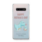 Happy Fathers Day Daddysaurus Protective Samsung Galaxy Case