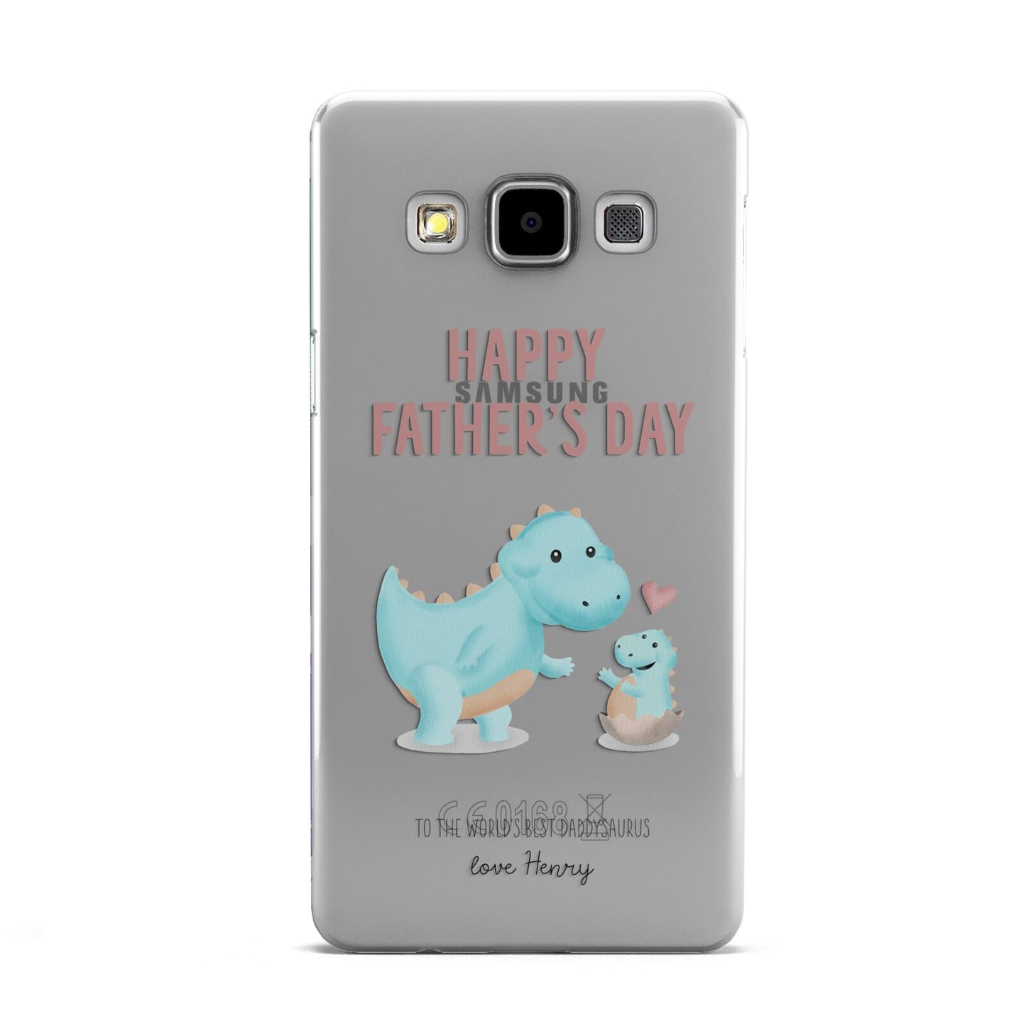 Happy Fathers Day Daddysaurus Samsung Galaxy A5 Case