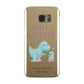 Happy Fathers Day Daddysaurus Samsung Galaxy Case