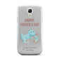 Happy Fathers Day Daddysaurus Samsung Galaxy S4 Mini Case
