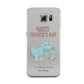 Happy Fathers Day Daddysaurus Samsung Galaxy S6 Case