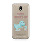 Happy Fathers Day Daddysaurus Samsung J5 2017 Case