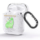Happy Fathers Day Dino AirPods Glitter Case Side Image