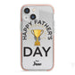 Happy Fathers Day iPhone 13 Mini TPU Impact Case with Pink Edges