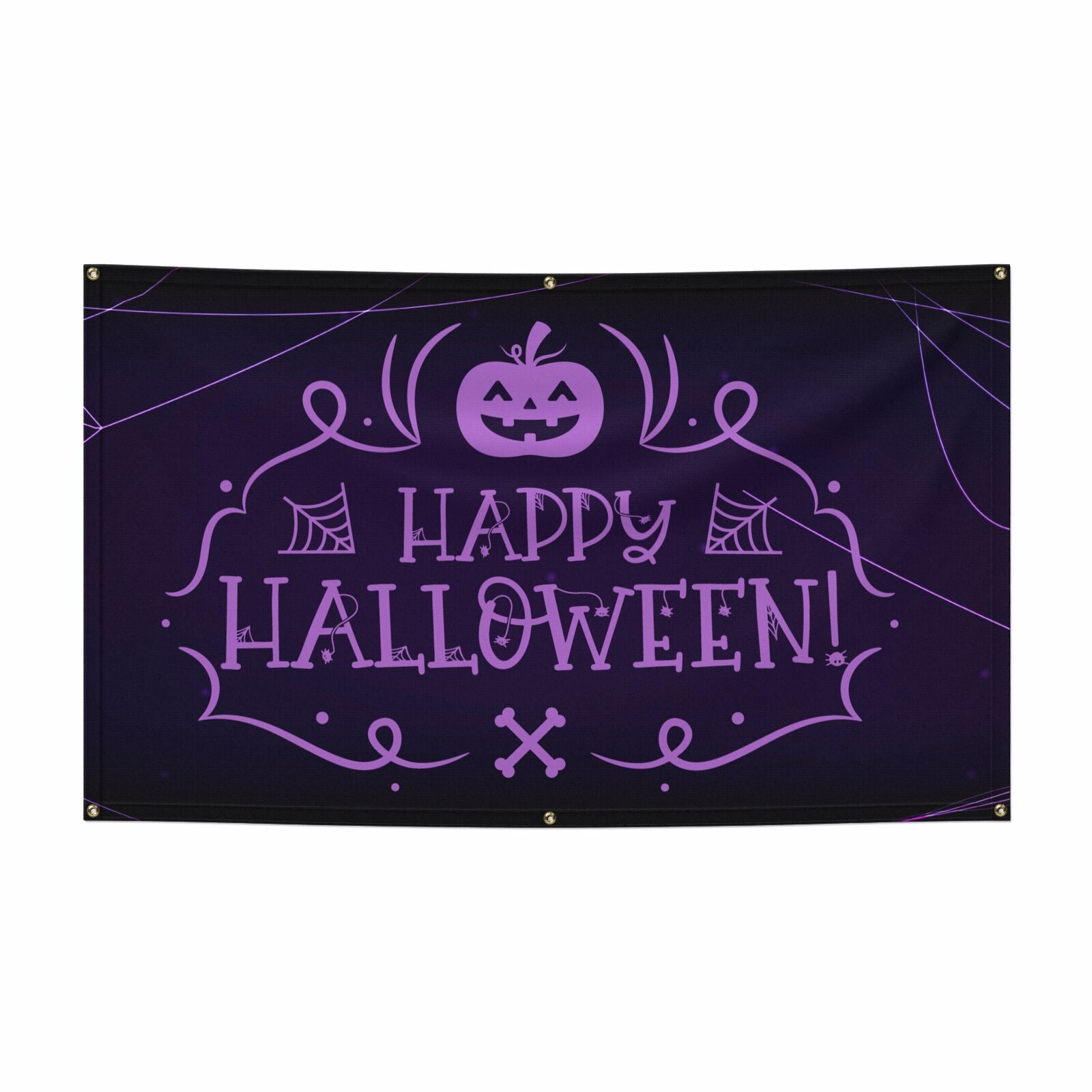 Happy Halloween 5x3 Vinly Banner with Grommets