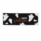 Happy Halloween Ghost Pattern 6x2 Vinly Banner with Grommets