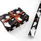 Happy Halloween Ghost Pattern Personalised Wrapping Paper