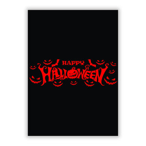 Happy Halloween Spooky Greetings Card