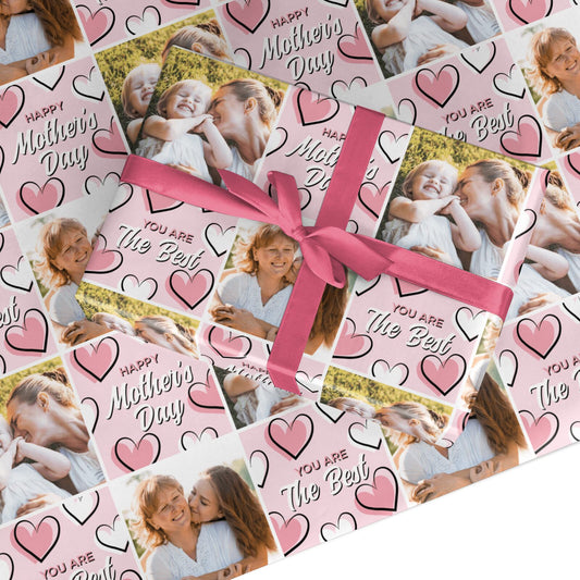 Happy Mothers Day Custom Wrapping Paper
