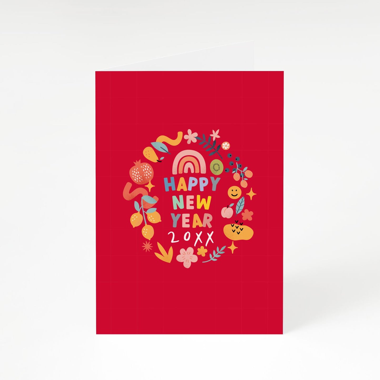 Happy New Year A5 Greetings Card