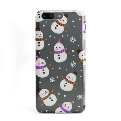 Happy Snowmen Illustrations OnePlus Case