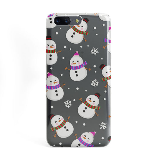 Happy Snowmen Illustrations OnePlus Case
