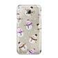 Happy Snowmen Illustrations Samsung Galaxy A8 2016 Case