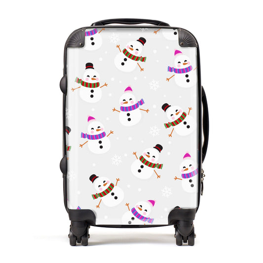 Happy Snowmen Illustrations Suitcase
