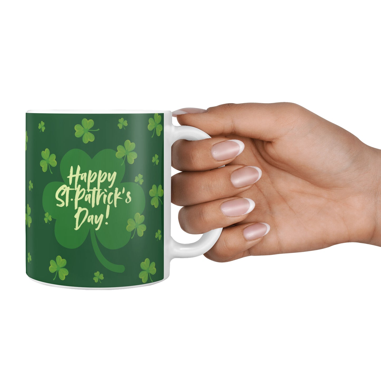 Happy St Patricks Day 10oz Mug Alternative Image 4