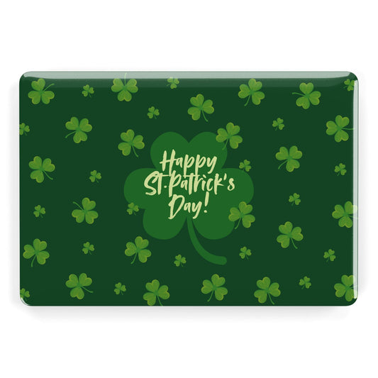 Happy St Patricks Day Apple MacBook Case