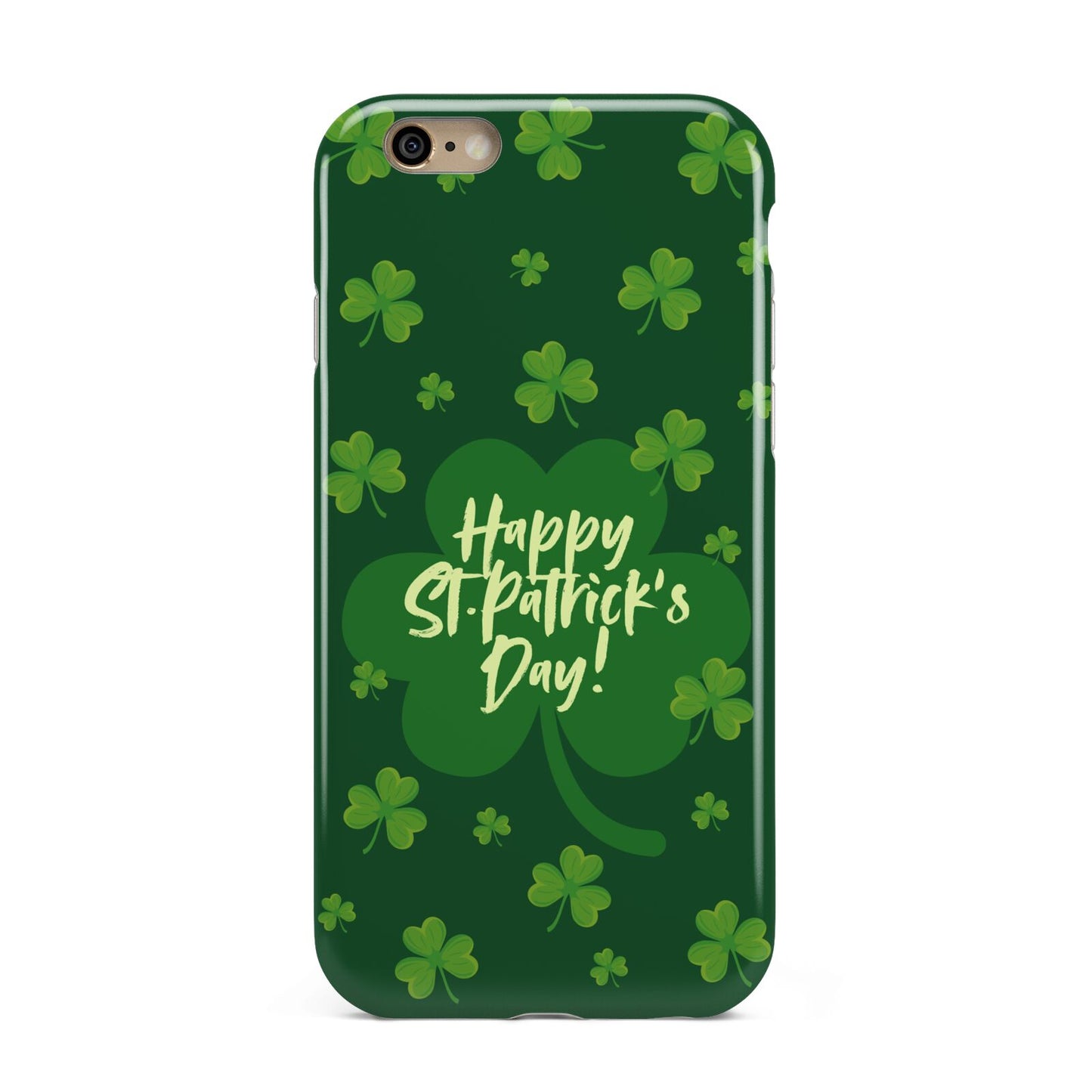 Happy St Patricks Day Apple iPhone 6 3D Tough Case