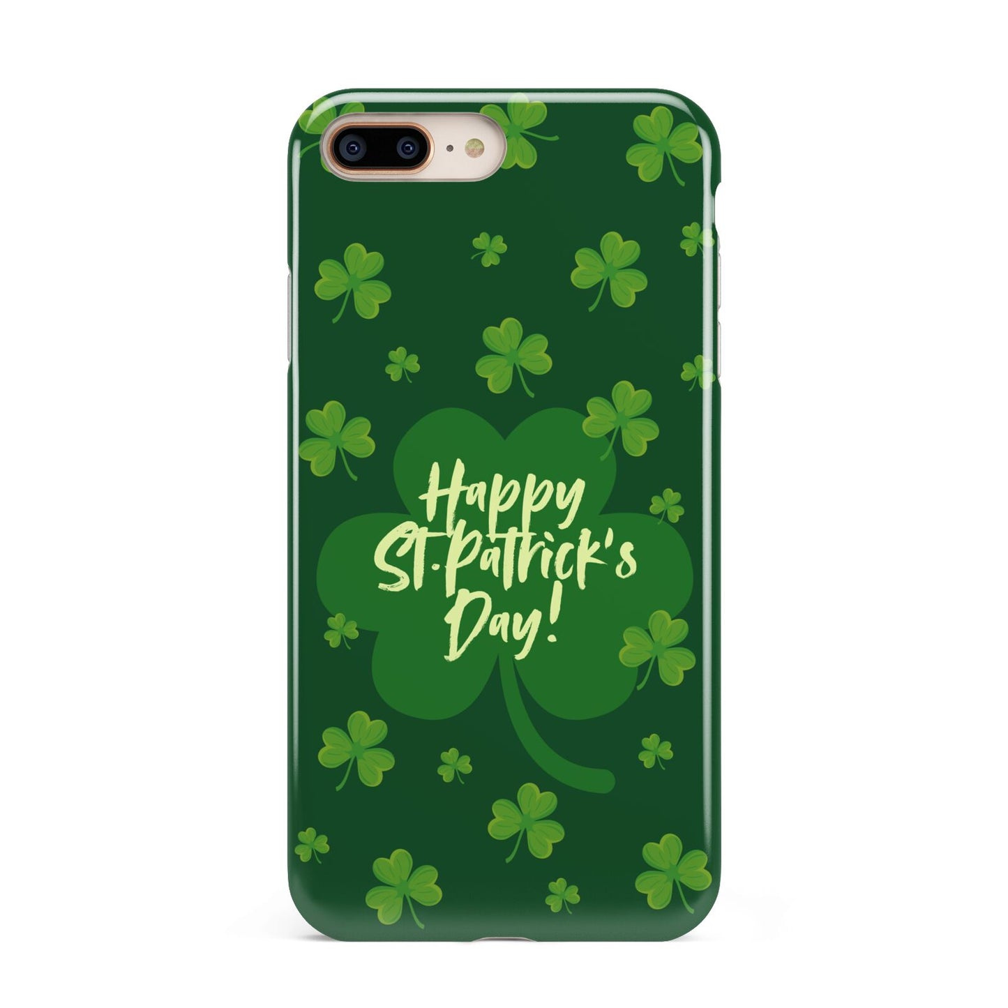 Happy St Patricks Day Apple iPhone 7 8 Plus 3D Tough Case