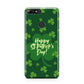Happy St Patricks Day Huawei Y7 2018