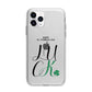 Happy St Patricks Day Luck Apple iPhone 11 Pro in Silver with Bumper Case