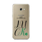 Happy St Patricks Day Luck Samsung Galaxy A5 2017 Case on gold phone