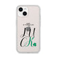 Happy St Patricks Day Luck iPhone 14 Clear Tough Case Starlight
